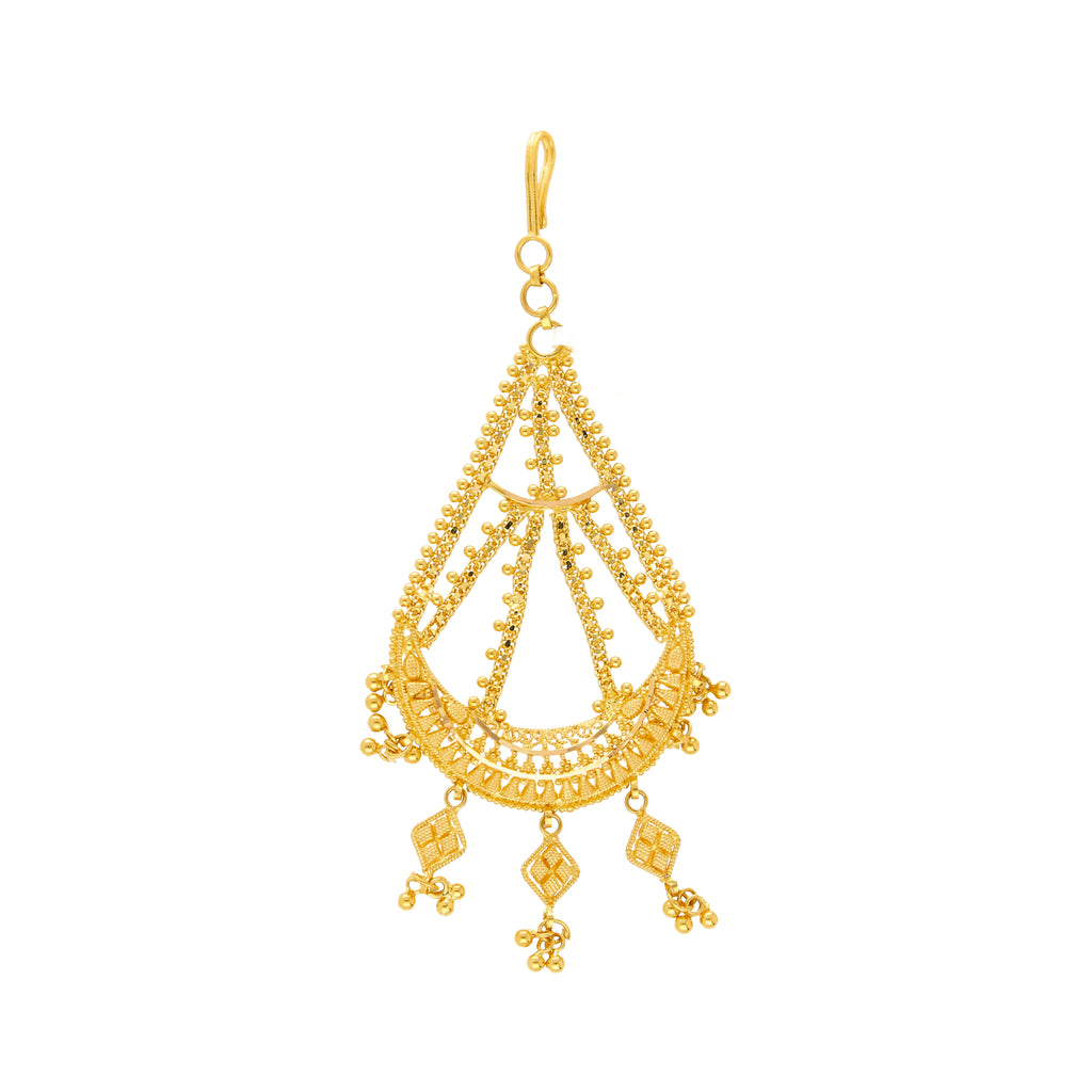 22K Yellow Gold Tikka (11.9gm) |
The traditional design and style of this 22k yellow gold tikka makes it the perfect addition to ...