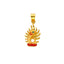 22K Yellow Gold Pendant (4.2gm)