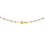 22Y Yellow & White Gold Beaded Chain (8 gms)