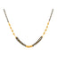 22K Yellow Gold & Black Bead Layered Mangalsutra (9.3 gms)