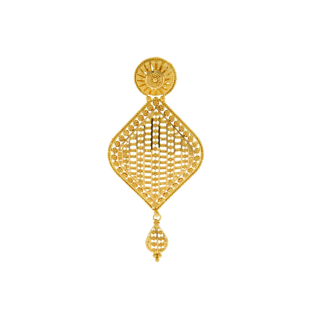 22K Gold Aarika Pendant - Virani Jewelers |
The 22K Gold Aarika Pendant from Virani Jewelers will add glamour to your basic gold chain. Th...