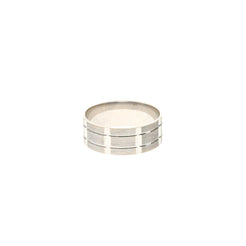 22K White Gold Excelsior Ring - Virani Jewelers