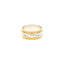 22K Yellow & White Gold Woven Ring - Virani Jewelers