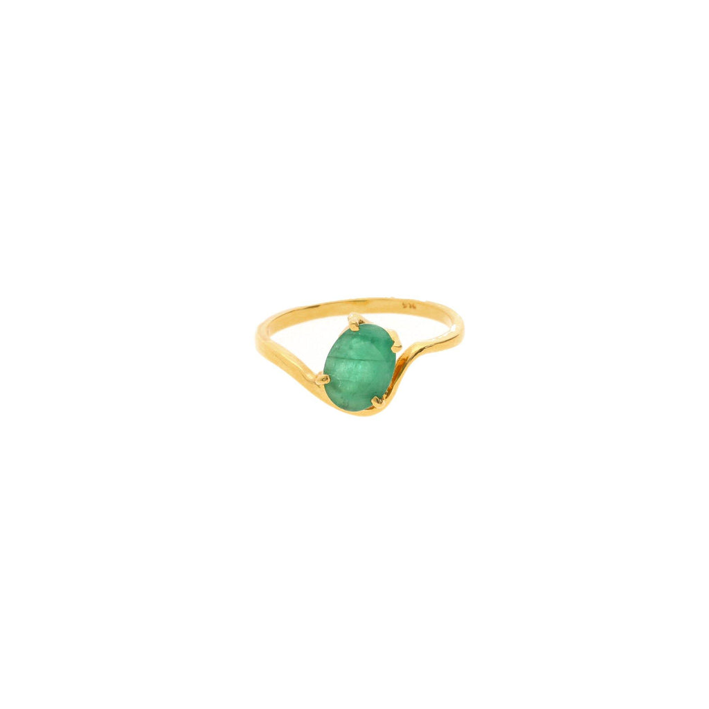 22K Gold Elite Emerald Ring - Virani Jewelers |
Channel your inner queen with the 22K Gold Elite Emerald Ring from Virani Jewelers. This regal...
