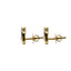 0.32CT Shooting Star Diamond Earrings Set In 18K Yellow Gold - Virani Jewelers