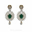 7.28CT Diamond Fluer Chain Link Necklace & Earrings Set in 18K Yellow Gold - Virani Jewelers