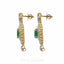 7.28CT Diamond Fluer Chain Link Necklace & Earrings Set in 18K Yellow Gold - Virani Jewelers