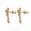 5.63CT Diamond Fluer De Force Necklace & Earrings Set in 18K Yellow Gold - Virani Jewelers