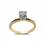 0.5CT Solitaire Diamond Ring Set in 18K Yellow Gold - Virani Jewelers