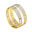 22K Gold 2 Piece Bangles - Virani Jewelers