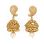22k Gold Ruby Pearl Necklace and Earrings Set - Virani Jewelers