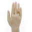 22K Yellow Gold Mirrored Enamle Ring - Virani Jewelers