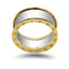 18K Two Tone Gold Men's Ring - Virani Jewelers