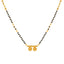 22K Yellow Gold 18 inch Mangalsutra Necklace (8.2gm)