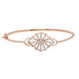 18K Rose Gold & 0.35ct Diamond Bangle (8.7gm) | 
Add a touch of glamour to your ensemble with this 18k rose gold and diamond bangle from Virani J...