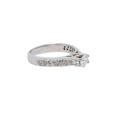 18K White Gold & 0.75ct Diamond Ring (3.9gm) | Capture the attention of everyone in the room with this 18k white gold and diamond ring from Vira...