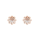 18K Rose Gold & 0.41ct Diamond Stud Earrings (3gm) | 
Enhance your wardrobe with these sparkling 18k rose gold and diamond stud gold earrings from Vir...