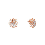 18K Rose Gold & 0.41ct Diamond Stud Earrings (3gm) | 
Enhance your wardrobe with these sparkling 18k rose gold and diamond stud gold earrings from Vir...