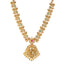 22k Yellow Gold Temple Necklace Set  w/ Gemstones & Pearls (130.6gm)