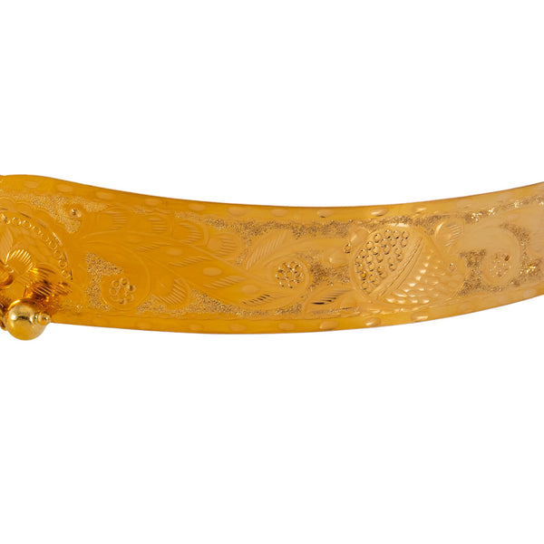 22k Yellow Gold, Emerald, Ruby, & CZ Vaddanam Belt (118.5gm) | 


Virani Jewelers unveils a stunning temple-style Vaddanam waist belt, an epitome of Indian gold...