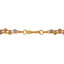 22K Multi-Tone Gold Beaded Chain (41.7gm)