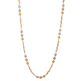 22K Multi-Tone Gold Beaded Chain (46.1gm) | 


Adorn yourself in the splendor of Virani Jewelers' 22k gold beaded chain.  Each bead exudes th...