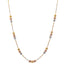22K Multi-Tone Gold Beaded Chain (14.3gm)