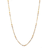22K Multi-Tone Gold Beaded Chain (19.6gm) | 


Virani Jewelers invites you to adorn yourself with the purest form of elegance – a 22k multi-t...