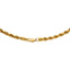 22K Yellow Gold Twisted Hollow Rope Chain 3.3 gm 16 inches