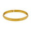 22K Yellow Gold Men's Kada Bangle, 15.3 Grams