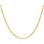 22K Yellow Gold 20 inches Foxtail Chain(25.3 gm)