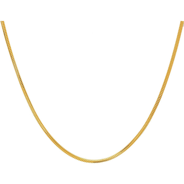 22K Yellow Gold 20 inches Chain(25.3 gm) | Wear this classic 22k yellow gold chain alone or pair it with your favorite Indian gold pendant f...