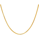 22K Yellow Gold 24in Chain(13.2 gm) | Wear this classic 22k yellow gold chain alone or pair it with your favorite Indian gold pendant f...