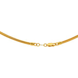 22K Yellow Gold 24in Chain(13.2 gm) | Wear this classic 22k yellow gold chain alone or pair it with your favorite Indian gold pendant f...