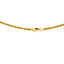 22K Yellow Gold 18 in Rope Chain ( gms) 16 inch