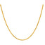 22K Yellow Gold 18 in Rope Chain ( gms) 16 inch