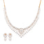 18K Yellow Gold & 3.1ct Diamond Necklace Set (30.4gm)