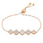 18K Rose Gold & 0.98ct Diamond Bracelet (9.26gm)