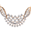 18K Rose Gold & 1ct Diamond Mangalsutra (5.65gm)