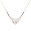 18K Rose Gold & 1ct Diamond Mangalsutra (6.7gm)