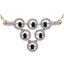 18K Rose Gold & 0.46ct Diamond Mangalsutra (5.7gm)