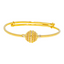 22K Yellow Gold Ball Bead Bangle (14.6gm)