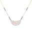 18K Rose Gold & 1.01ct Diamond Mangalsutra (7.63gm)