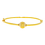 22K Yellow Gold Ball Bead Bangle (13.5gm)