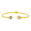 22K Multi-Tone Gold Ball Bead Bangle (8.1gm)