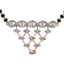 18K Rose Gold & 0.46ct Diamond Mangalsutra (5.04gm)