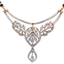 18K Rose Gold & 0.82ct Diamond Mangalsutra (6.82gm)