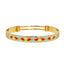 22K Yellow Gold and Enamel Bangle (15.4gm)