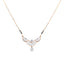 18K Rose Gold & 0.58ct Diamond Mangalsutra (6gm)
