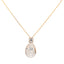 18K Rose Gold & 2.76ct Diamond Pendant Set (6gm)
